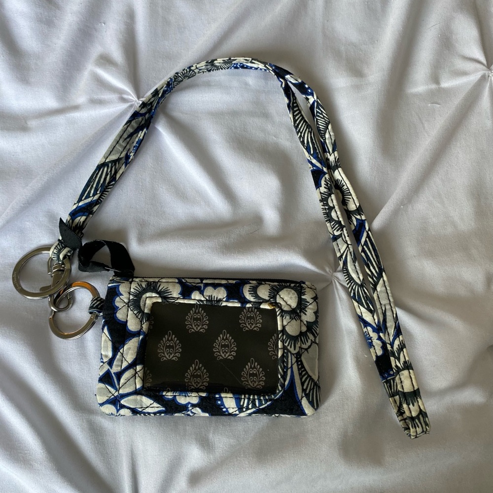 Vera Bradley Lanyard and Wallet